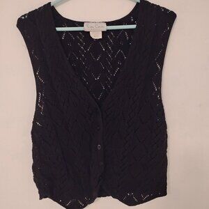 Pierre Cardin 100% Cotton Knit Vest M